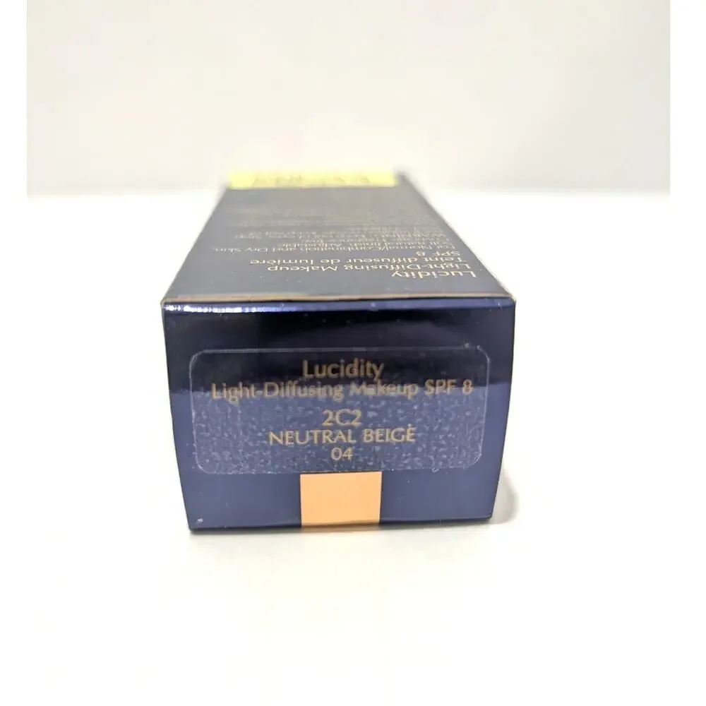 Estee Lauder Lucidity Foundation 2C2 Neutral Beige 04 Unused 1oz Full